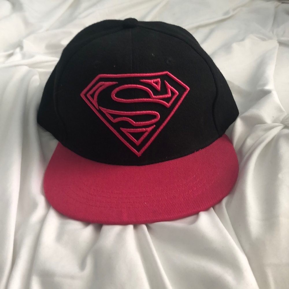 Pink Superman Hat
